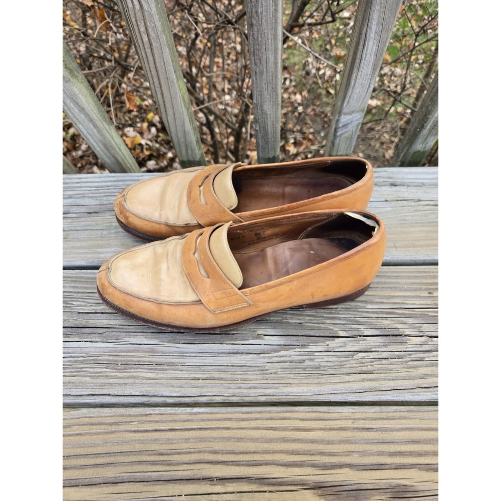 Crockett & Jones Lincoln Leather Penny Loafers Men's‎ Size UK 8.5E   US 9.5E